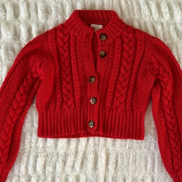 Doen Hermione Sweater in Red - Picture 15 of 15